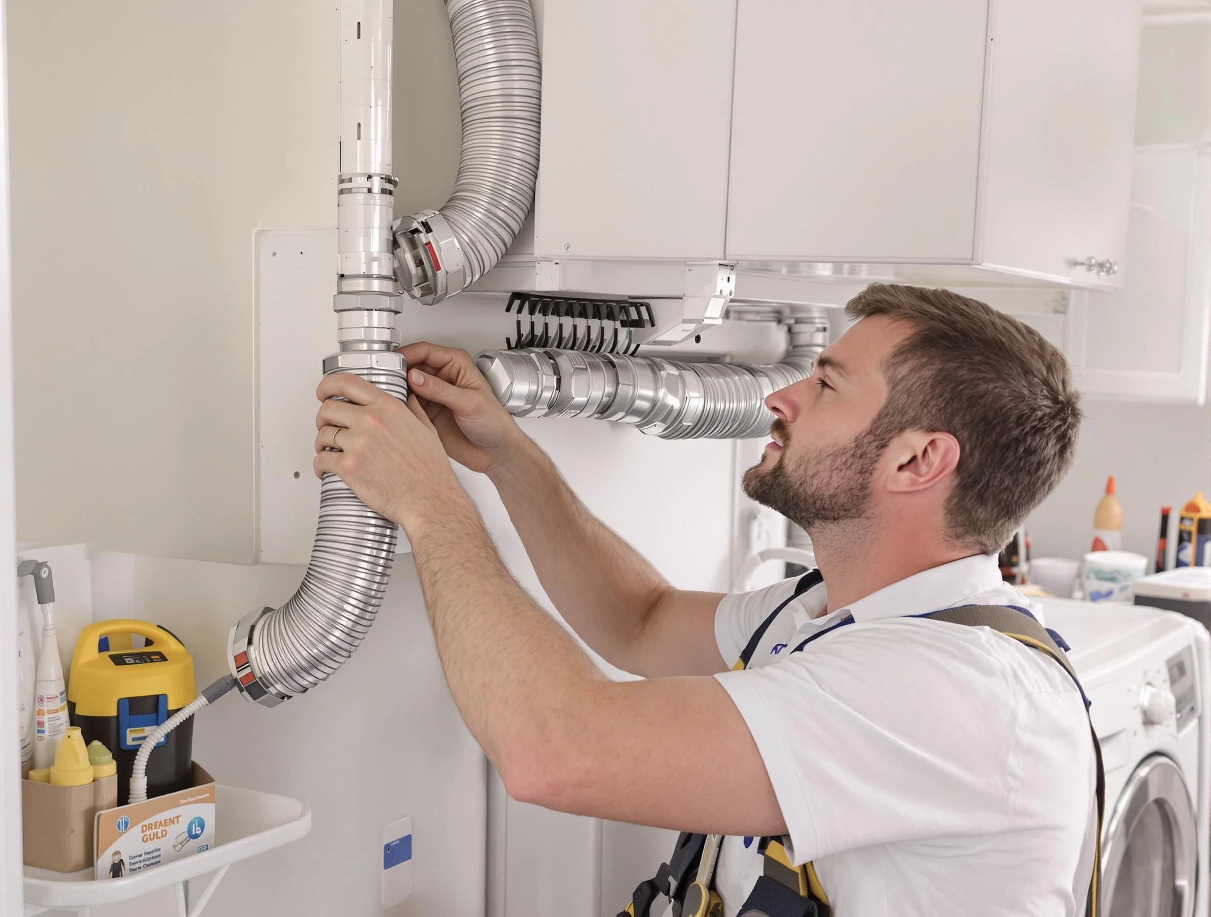 Professional dryer vent repair and installation by Nashville Dryer Vent Cleaning in Nashville
