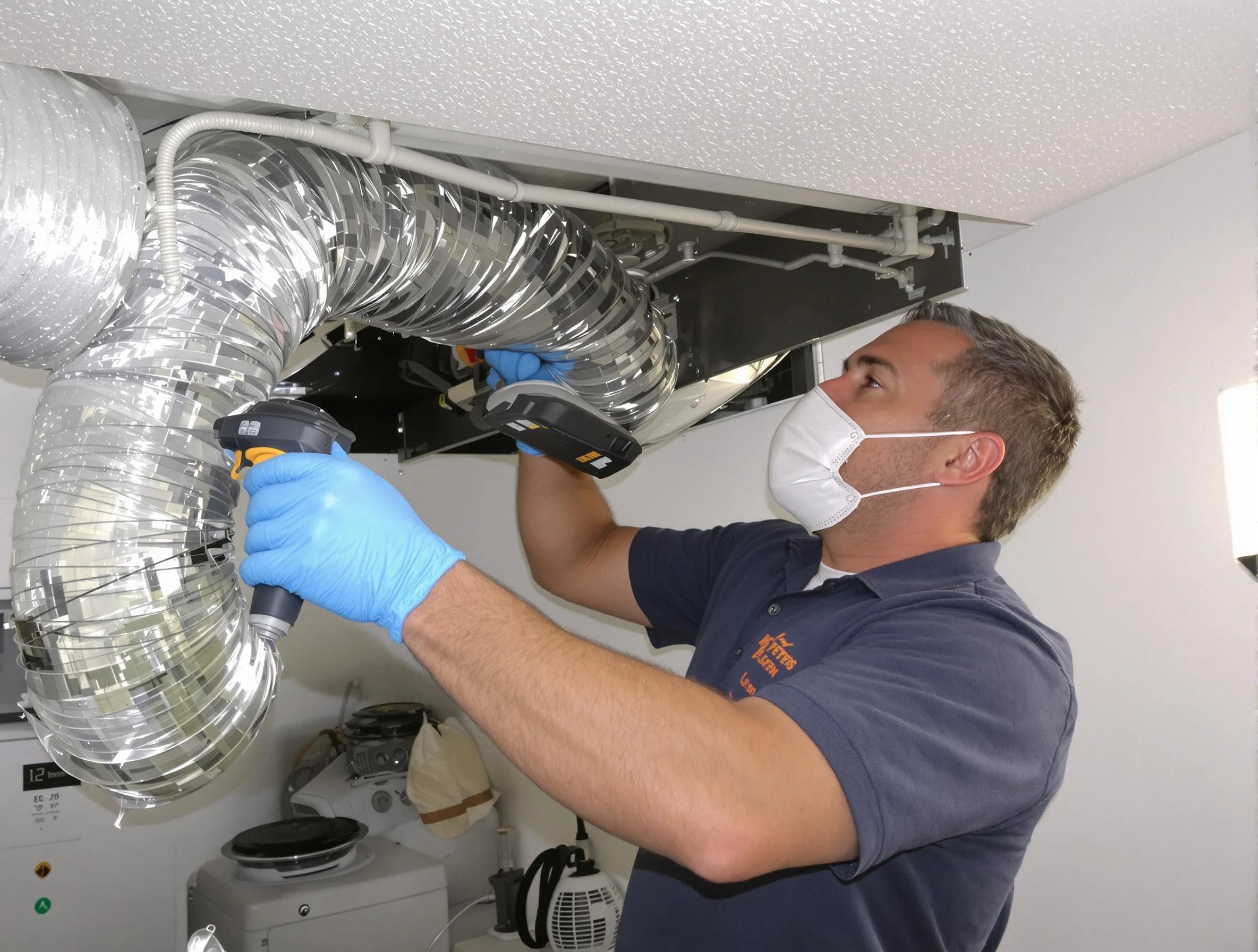 Nashville Dryer Vent Cleaning professional performing thorough residential dryer vent cleaning in Nashville