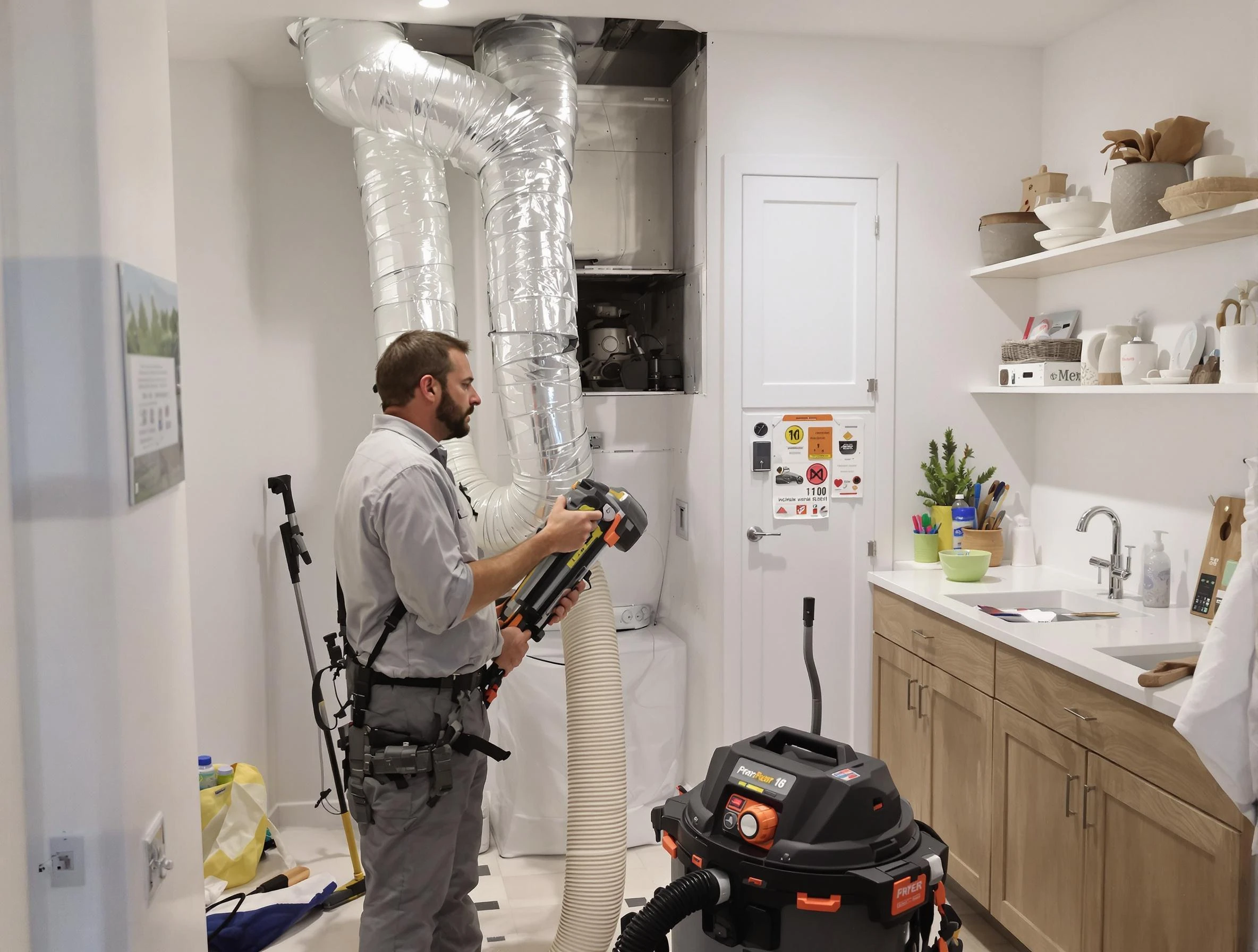 Clogged Dryer Vent Cleaning in Nashville