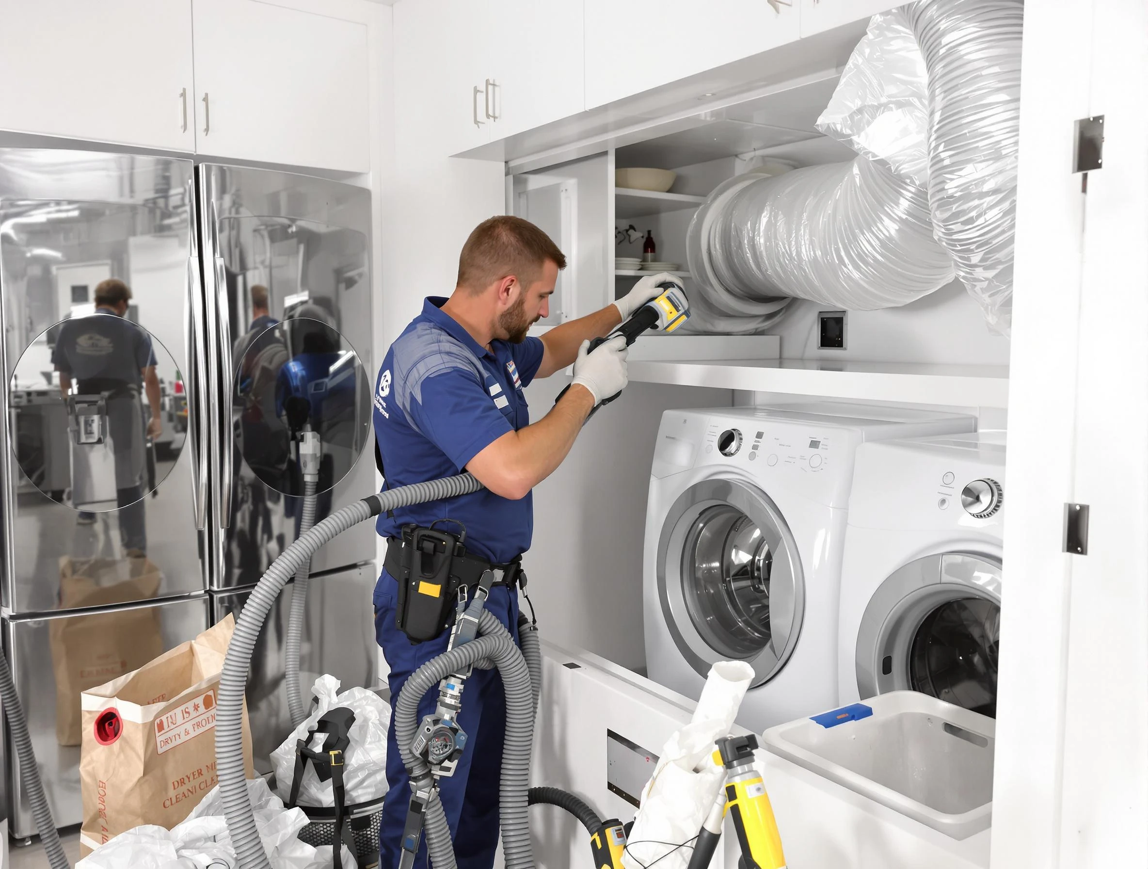 Professional duct cleaning by Nashville Dryer Vent Cleaning in Nashville