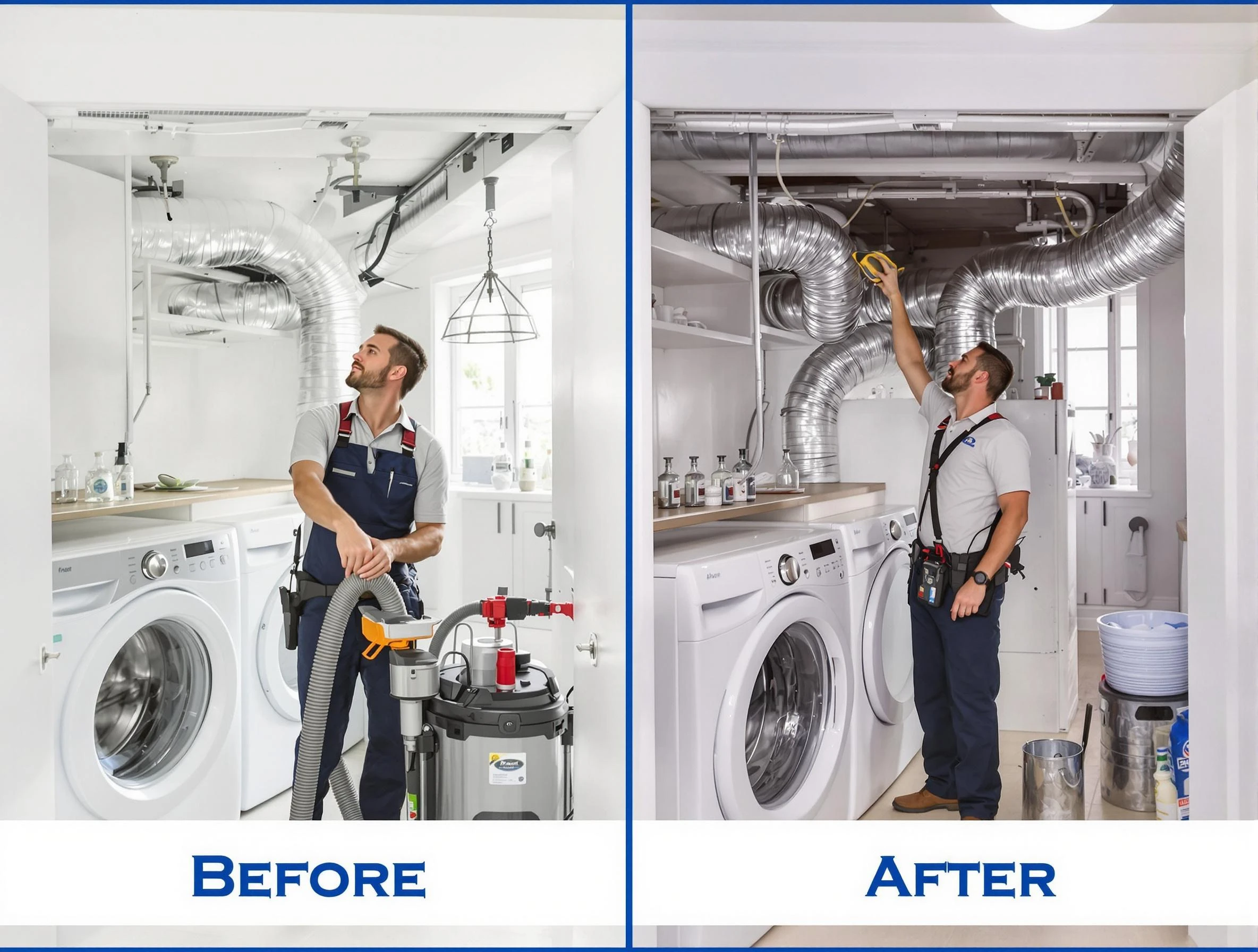 Expert gas dryer vent cleaning by Nashville Dryer Vent Cleaning in Nashville